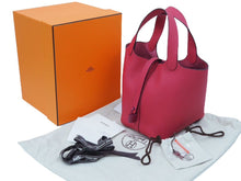 Load image into Gallery viewer, 新品未使用 エルメス ハンドバッグ ピコタンロックPM ローズメキシコ ソーピンク トリヨンクレマンス U刻印 47197