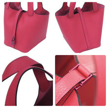 Load image into Gallery viewer, 新品未使用 エルメス ハンドバッグ ピコタンロックPM ローズメキシコ ソーピンク トリヨンクレマンス U刻印 47197