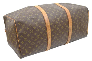 LOUIS VUITTON ルイヴィトン M41624 サックスープル ボストンバッグ モノグラム ブラウン 中古 47216