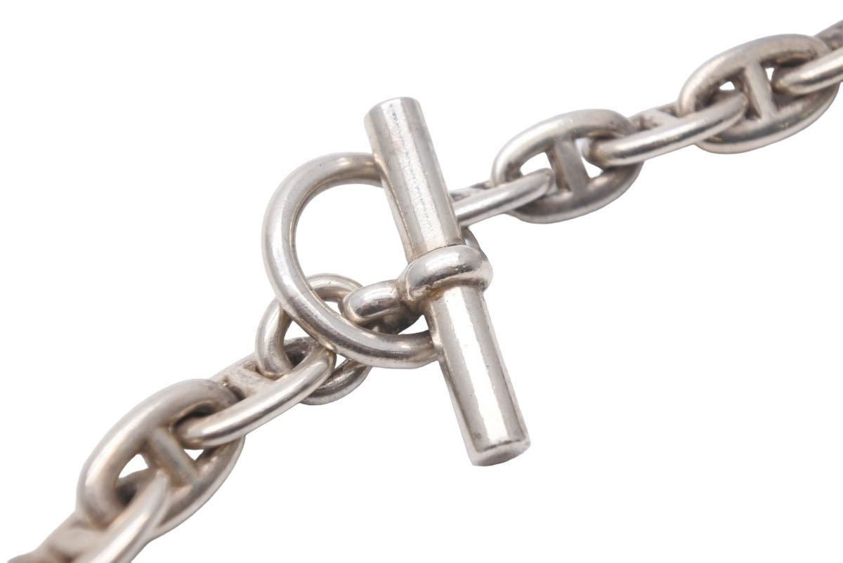 HERMES エルメス シェーヌダンクル ネックレス PM 43コマ 79.5g