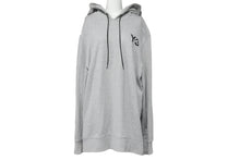 Load image into Gallery viewer, Y-3 ワイスリー ADIDAS アディダス プルオーバーパーカー フーディ ロゴ コットン グレー サイズXXL 美品 中古 47245