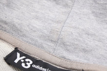 Load image into Gallery viewer, Y-3 ワイスリー ADIDAS アディダス プルオーバーパーカー フーディ ロゴ コットン グレー サイズXXL 美品 中古 47245