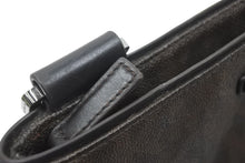 画像をギャラリービューアに読み込む, MICHAEL KORS マイケルコース ショルダーバッグ 肩掛けバッグ MKロゴ PVC ブラウン シルバー金具 美品 中古 47316