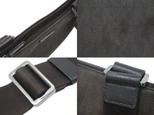 画像をギャラリービューアに読み込む, MICHAEL KORS マイケルコース ショルダーバッグ 肩掛けバッグ MKロゴ PVC ブラウン シルバー金具 美品 中古 47316