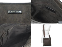 画像をギャラリービューアに読み込む, MICHAEL KORS マイケルコース ショルダーバッグ 肩掛けバッグ MKロゴ PVC ブラウン シルバー金具 美品 中古 47316