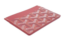 Load image into Gallery viewer, 未使用 GOYARD ゴヤール カードケース サンシェルピス ヘリンボーン柄 レッド 中古 47351
