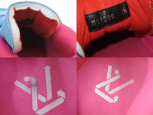 Load image into Gallery viewer, LOUIS VUITTON ルイヴィトン LVトレイナー ライン スニーカー 2022SS MS1200 カーフレザー サイズ7 1/2 良品 中古 47382