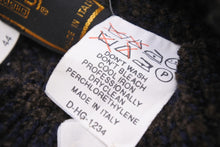 画像をギャラリービューアに読み込む, フェンディ FENDI ニット タートルネック トップス ウール アクリル サイズ44 ブラウン ブルー 中古 47460