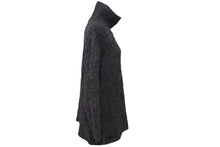 画像をギャラリービューアに読み込む, フェンディ FENDI ニット タートルネック トップス ウール アクリル サイズ44 ブラウン ブルー 中古 47460