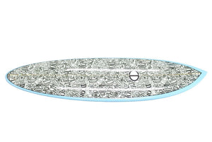 New and unused Dior ShawnStussy Collaboration 2020 Limited to 100 Surfboard White 47517