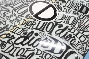 New and unused Dior ShawnStussy Collaboration 2020 Limited to 100 Surfboard White 47517