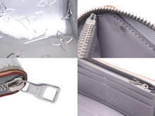 画像をギャラリービューアに読み込む, LouisVuitton ルイヴィトン 長財布 モノグラム ミラー ヴェルティカル ジッピー ウォレット シルバー金具 M80808 良品 中古 47519