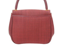Load image into Gallery viewer, COMTESSE コムテッセ ハンドバック バック レッド がま口ポーチレザー 本革 中古 47524