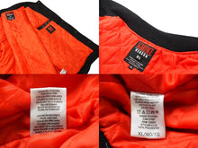 画像をギャラリービューアに読み込む, SCARFACE スカーフェイス スタジアム・ジャンパー DELTA 00's 映画 刺繍 レザー 切替し ブラック レッド サイズXL 47593