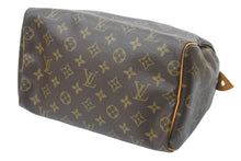 画像をギャラリービューアに読み込む, LouisVuitton ルイヴィトン スピーディ25 ミニボストンバッグ ハンドバッグ M41528 SP1022 PVC レザー ブラウン 美品 中古 47636