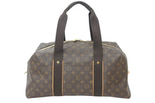 Load image into Gallery viewer, LouisVuitton ルイヴィトン ウィークエンダーGM ボストンバッグ N41139 フランス製 PVC レザー ブラウン ゴールド 美品 中古 47701