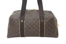 Load image into Gallery viewer, LouisVuitton ルイヴィトン ウィークエンダーGM ボストンバッグ N41139 フランス製 PVC レザー ブラウン ゴールド 美品 中古 47701