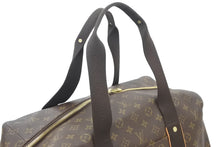 Load image into Gallery viewer, LouisVuitton ルイヴィトン ウィークエンダーGM ボストンバッグ N41139 フランス製 PVC レザー ブラウン ゴールド 美品 中古 47701