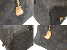 Load image into Gallery viewer, LouisVuitton ルイヴィトン ウィークエンダーGM ボストンバッグ N41139 フランス製 PVC レザー ブラウン ゴールド 美品 中古 47701