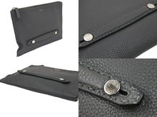 画像をギャラリービューアに読み込む, FENDI フェンディ 7M0225 07N クラッチバッグ・セカンドバッグ シルバー金具 7M0225-07N 中古 52441