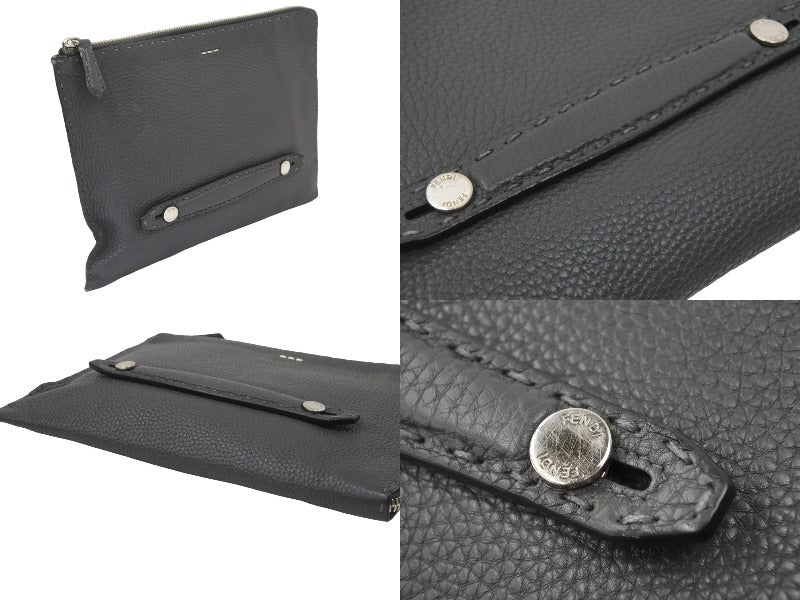 FENDI フェンディ 7M0225 07N クラッチバッグ・セカンドバッグ シルバー金具 7M0225-07N 中古 47728