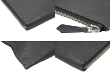 画像をギャラリービューアに読み込む, FENDI フェンディ 7M0225 07N クラッチバッグ・セカンドバッグ シルバー金具 7M0225-07N 中古 47728