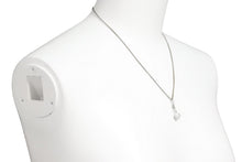 Load image into Gallery viewer, CHANEL シャネル ココマーク ミラーボールネックレス シルバー レディース チェーン ラインストーン 08V 5g 美品 中古 47746