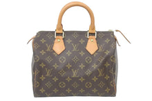 画像をギャラリービューアに読み込む, LOUIS VUITTON ルイ・ヴィトン スピーディ25 ミニ ボストンバッグ ブラウン ハンドバッグ M41528 中古 47756