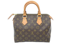 画像をギャラリービューアに読み込む, LOUIS VUITTON ルイ・ヴィトン スピーディ25 ミニ ボストンバッグ ブラウン ハンドバッグ M41528 中古 47756