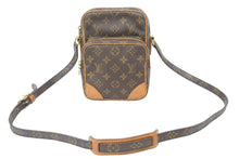 画像をギャラリービューアに読み込む, LOUIS VUITTON ルイヴィトン アマゾン ショルダーバッグ 斜めがけバッグ M45236 モノグラム ブラウン ゴールド金具 良品 中古 47758