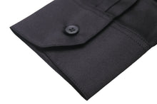 画像をギャラリービューアに読み込む, 極美品 SAINT LAURENT サンローラン シルク 長袖シャツ ブラック トップス 01SN 646850 サイズ36 中古 47784