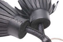 Load image into Gallery viewer, HERMES エルメス キーホルダー キーチャーム カルメン ウノドス アニョーミロ ブラック シルバー金具 美品 中古 47795