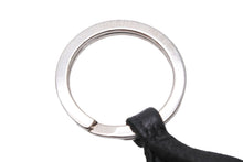 Load image into Gallery viewer, HERMES エルメス キーホルダー キーチャーム カルメン ウノドス アニョーミロ ブラック シルバー金具 美品 中古 47795