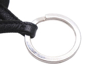 Load image into Gallery viewer, HERMES エルメス キーホルダー キーチャーム カルメン ウノドス アニョーミロ ブラック シルバー金具 美品 中古 47795