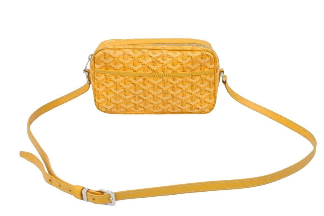 GOYARD ゴヤール カップヴェール ショルダーバッグ イエロー