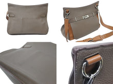 Load image into Gallery viewer, エルメス HERMES ジプシエール34 □P刻 エトゥープ ゴールド シルバー金具 ショルダーバッグ 良品 中古 47848