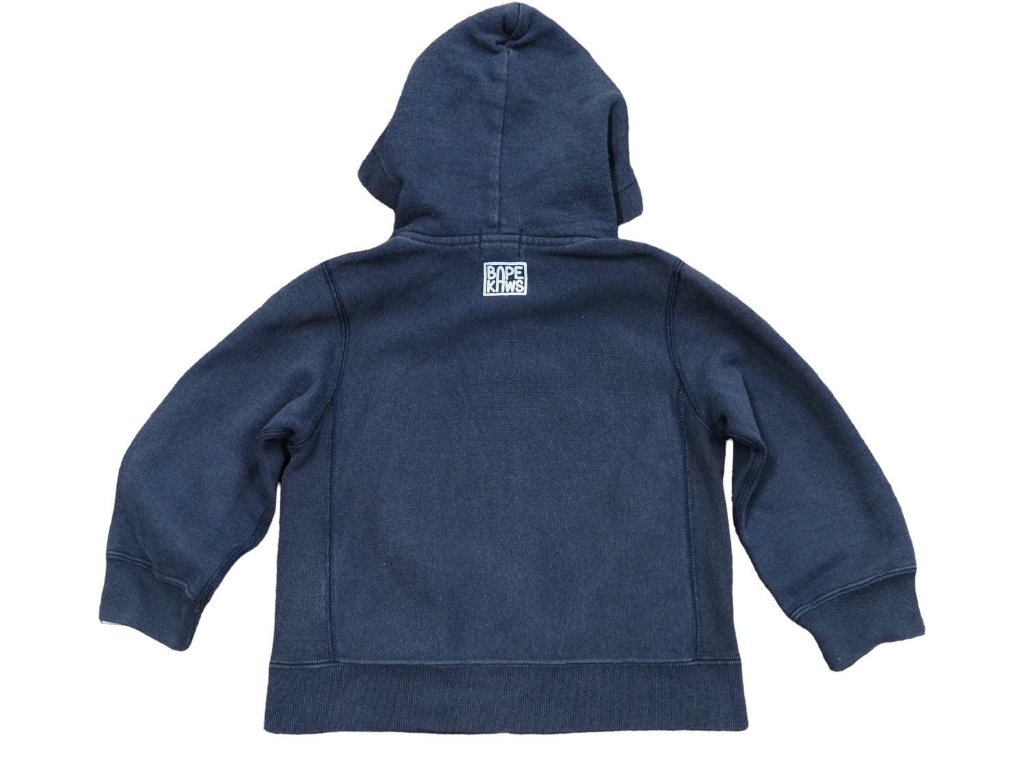 A BATHING APE アベイシングエイプ パーカー BAPE KAWS キッズ ジップ