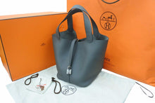 Load image into Gallery viewer, 未使用 エルメス HERMES ピコタンロック MM グラファイト トリヨンクレマンス ピコタン U刻印 中古 47946 正規品