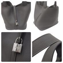 Load image into Gallery viewer, 未使用 エルメス HERMES ピコタンロック MM グラファイト トリヨンクレマンス ピコタン U刻印 中古 47946 正規品