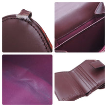 Load image into Gallery viewer, Christian Dior クリスチャンディオール トロッター サドル二つ折り財布 総ロゴ D金具 02LU 中古 47959