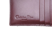 Load image into Gallery viewer, Christian Dior クリスチャンディオール トロッター サドル二つ折り財布 総ロゴ D金具 02LU 中古 47959