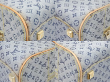 画像をギャラリービューアに読み込む, LOUIS VUITTON ルイ ヴィトン モノグラムミニ マリー ハンドバッグ ミニボストンバッグ キャンバス ブルー M92003 中古 47967