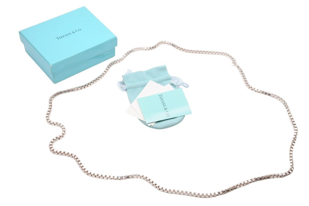 極美品 TIFFANY&Co. ティファニー ベネチアン チェーン ネックレス