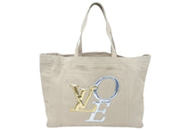 Load image into Gallery viewer, LOUIS VUITTON ルイ・ヴィトン ザッツラブ トートPM エクリュ トートバッグ ベージュ コットンキャンバス M95468 良好 中古 47993