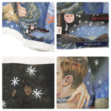 Load image into Gallery viewer, 極美品 PRADA プラダ Impossible True Love インポッシブルトゥルーラブ 2016AW 半袖 レーヨン マルチカラー サイズXS 中古 48085