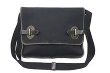 Load image into Gallery viewer, HERMES エルメス ブエナベンチュラMM ショルダーバッグ ビジネスバッグ トワルオフィシェ レザー ブラック 良品 中古 48088