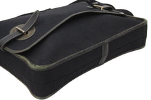 Load image into Gallery viewer, HERMES エルメス ブエナベンチュラMM ショルダーバッグ ビジネスバッグ トワルオフィシェ レザー ブラック 良品 中古 48088