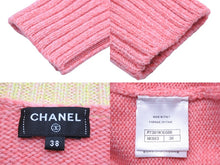 Load image into Gallery viewer, CHANEL シャネル ニット・セーター シャネル ロゴプルオーバー 22/23秋冬 ピンク カシミヤ P73911K10586 新品 48145