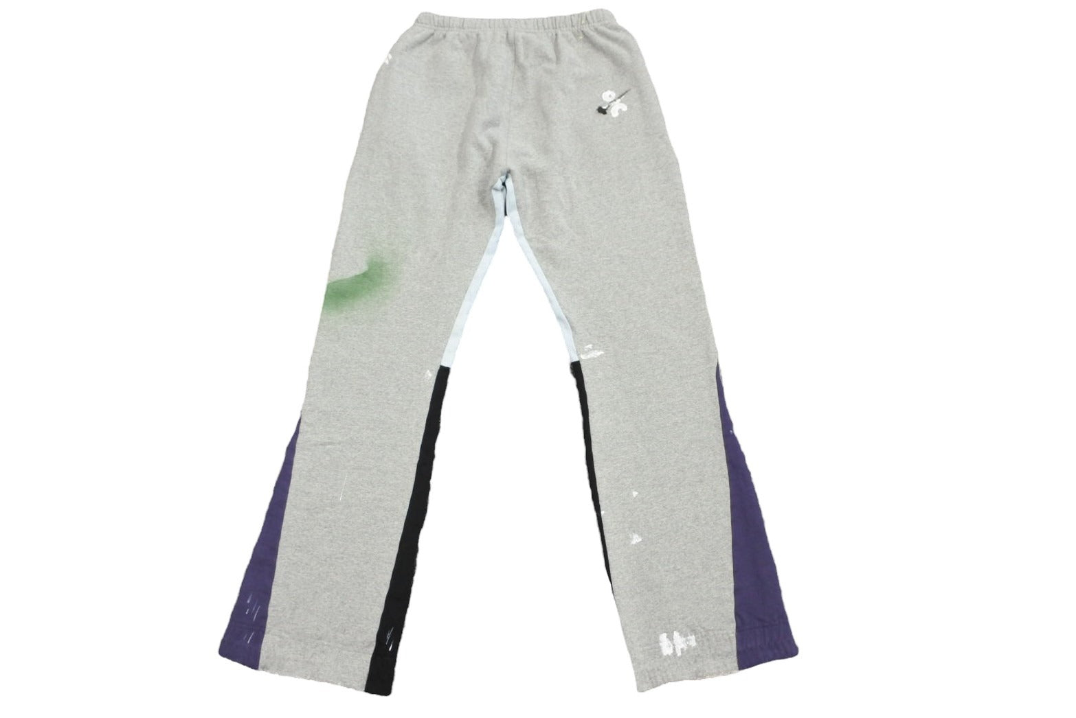 GALLERYDEPT ギャラリーデプト FlareSweatPants スウェットパンツ 20AW ペイント加工 グレー ネイビー サイズL 美品  中古 48182 – Casanova Vintage