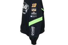 画像をギャラリービューアに読み込む, JEFFHAMILTON ジェフハミルトン NACAR ナスカー ヴィンテージ レーシングジャケット ブラック グリーン 2XL 美品 中古 48205